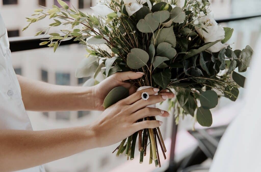Grandmother's Ring - Florist Atropa Belladonna Whether you're adding extra bridal party flowers, or your grandmother's ring to your bridal silks, your wedding should feel personalised.